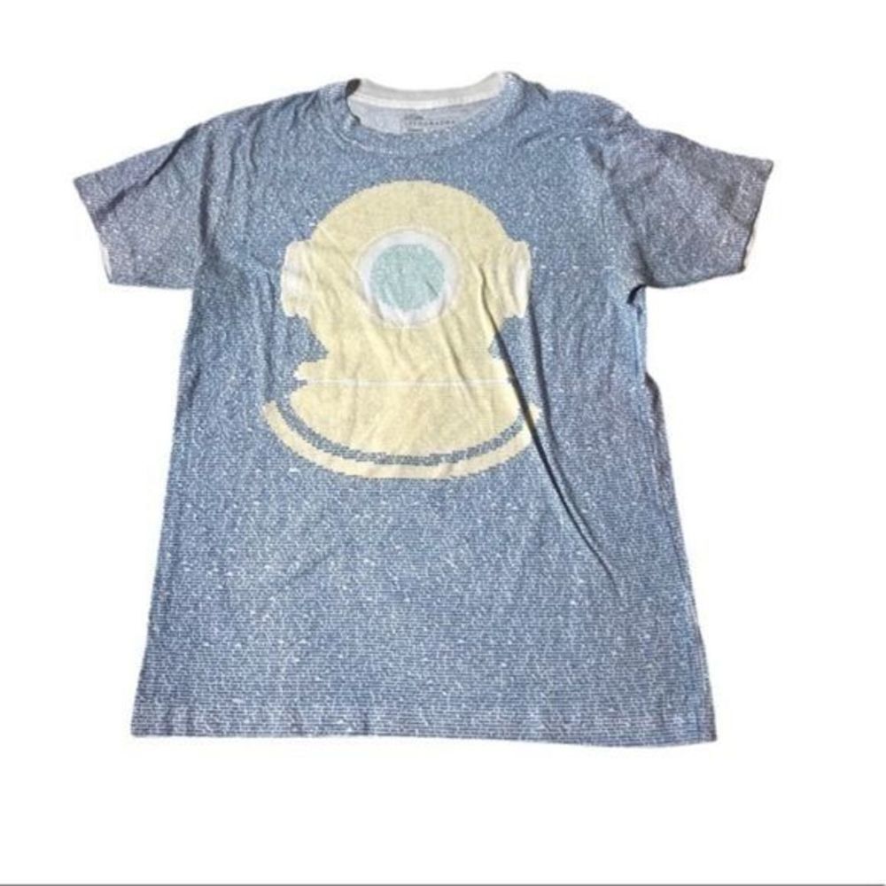 Lithograph Diver Nautical Graphic Tee Shirt men’s size small